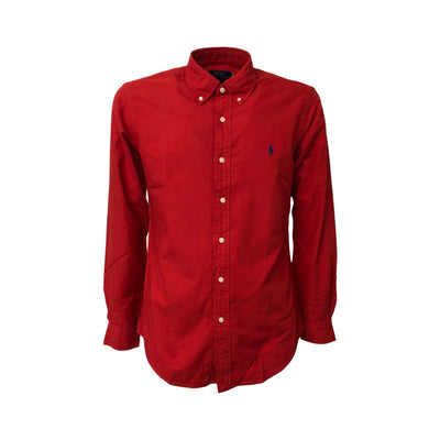 Camicia Oxford Rossa